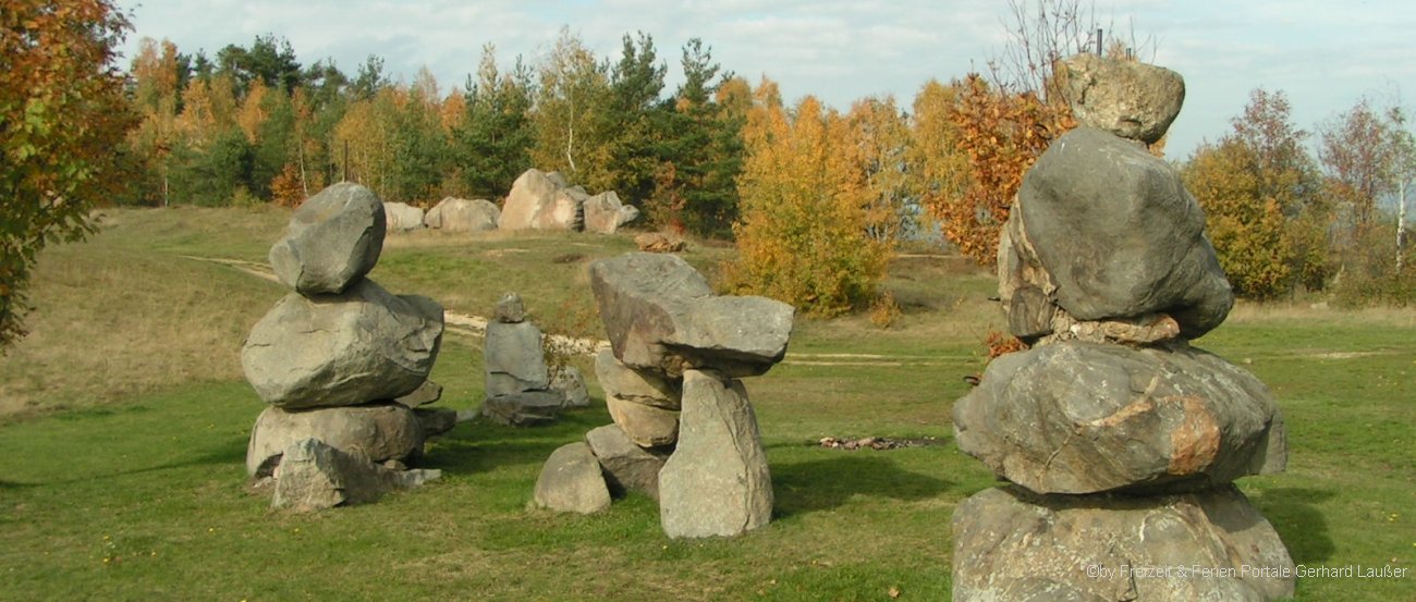 Pfahlspielplatz bei Cham in der Oberpfalz