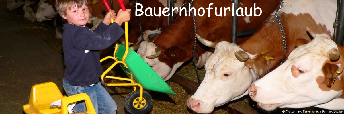 Bauernhofurlaub Bayerischer Wald