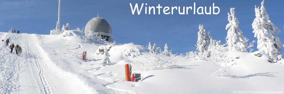 Bayerischer Wald Skiurlaub und Winterurlaub