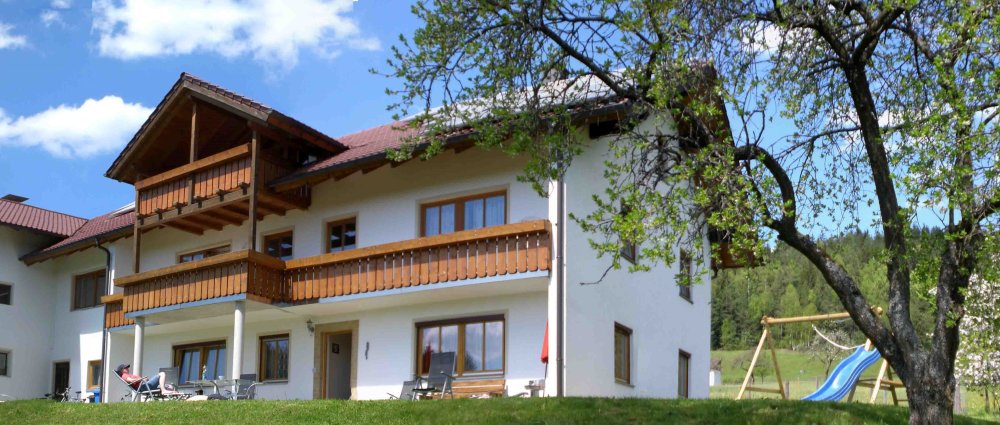 Ferienhaus Hamberger kinderfreundlich in ruhiger Lage Ansicht vom Haus