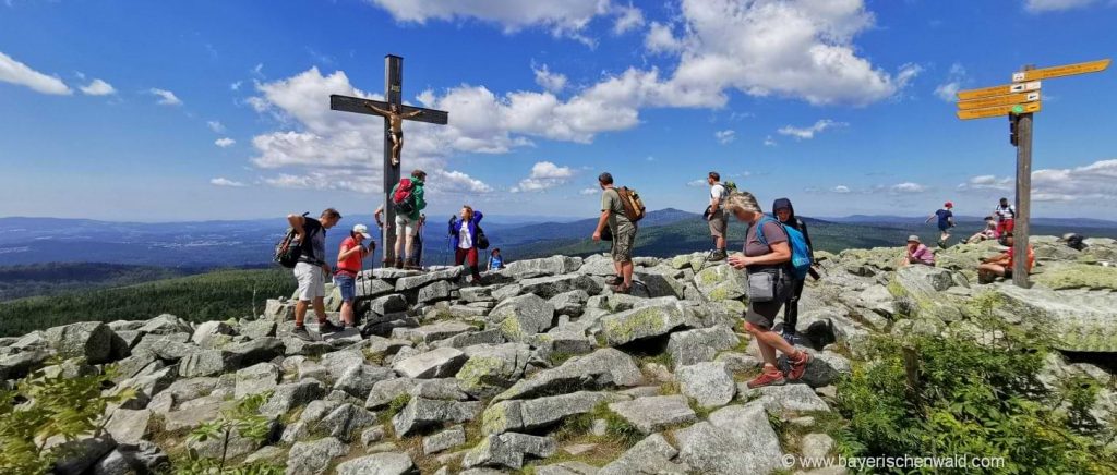 Wanderung zum Lusen Felsenmeer Bayern Urlaubstipps trotz Corona Wanderung zum Lusen Felsenmeer