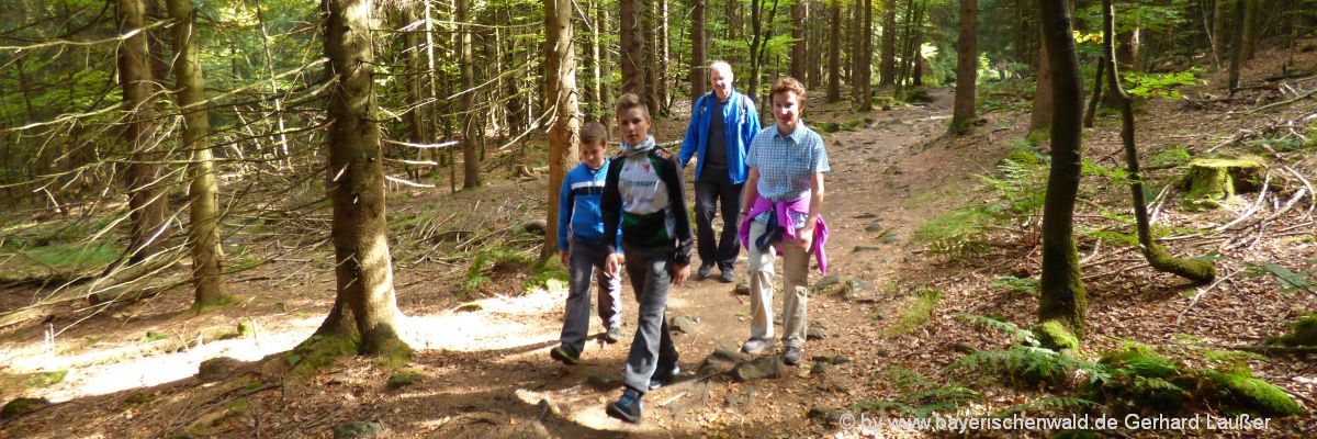 Aktivurlaub Bayerischer Wald mit Wandern Aktivurlaub Bayerischer Wald Erlebnisurlaub in Bayern Wandern