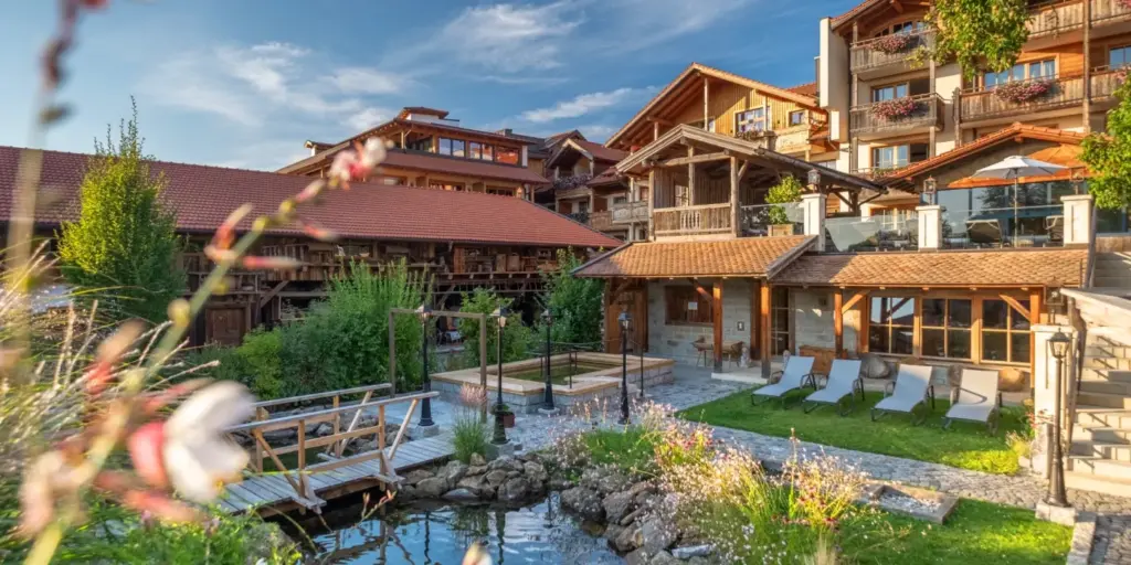 Naturhotel mit Gartenoase