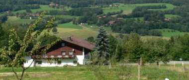 holiday house Bavarian Forest landscape nature vacation