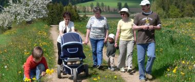 holiday with children farm Bavaria holiday flat