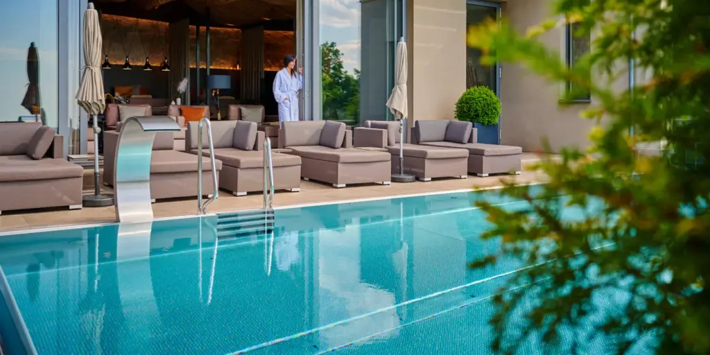 Infinity-Pool im Wellnesshotel Bayerischer Wald Reinerhof Sankt Englmar