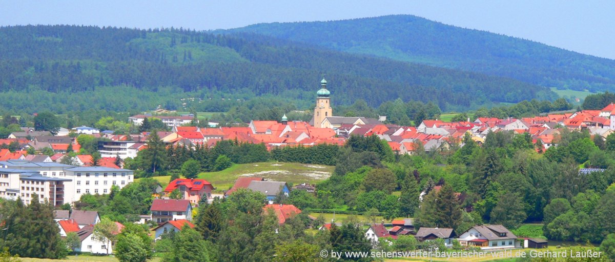 waldmünchen-ausflugsziele-oberpfalz-stadtansicht